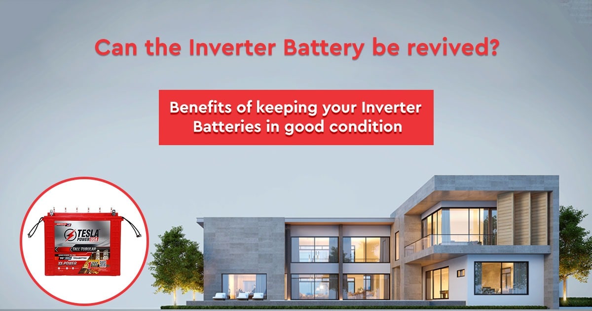 Can Inverter Battery revived