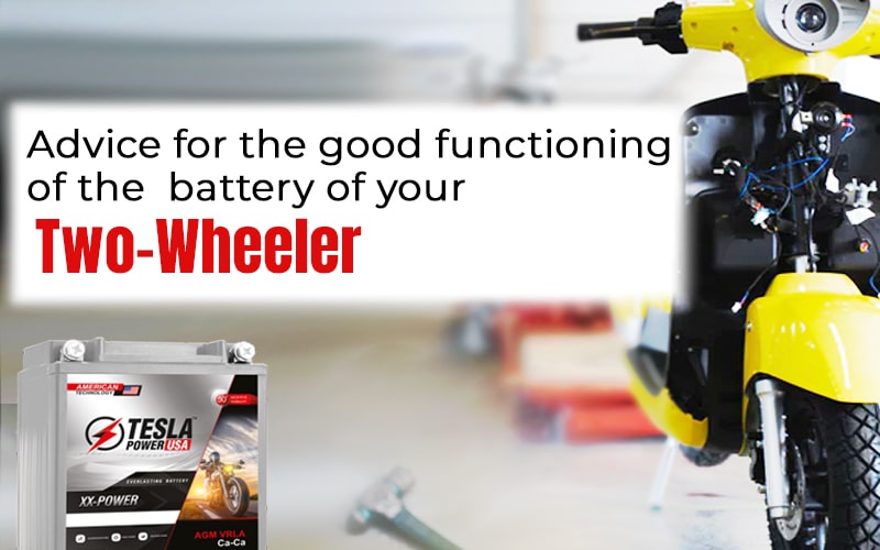 Advice for the Good Functioning of the Battery of Your Two-Wheeler