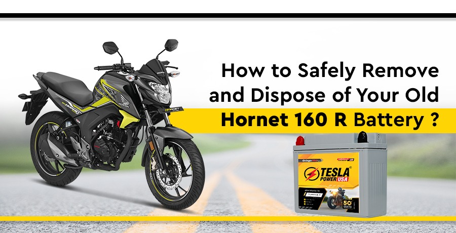 how-to-dispose-old-hornet-160r-battery