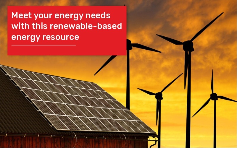 Meet your Energy Needs with this Renewable-Based Energy Resource