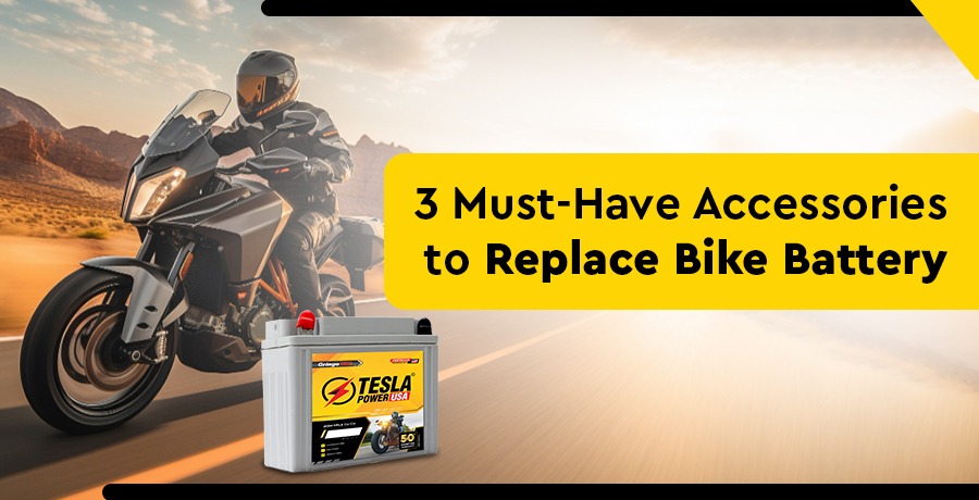 must have accessories to replace bike battery