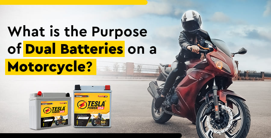 purpose of dual bike battery